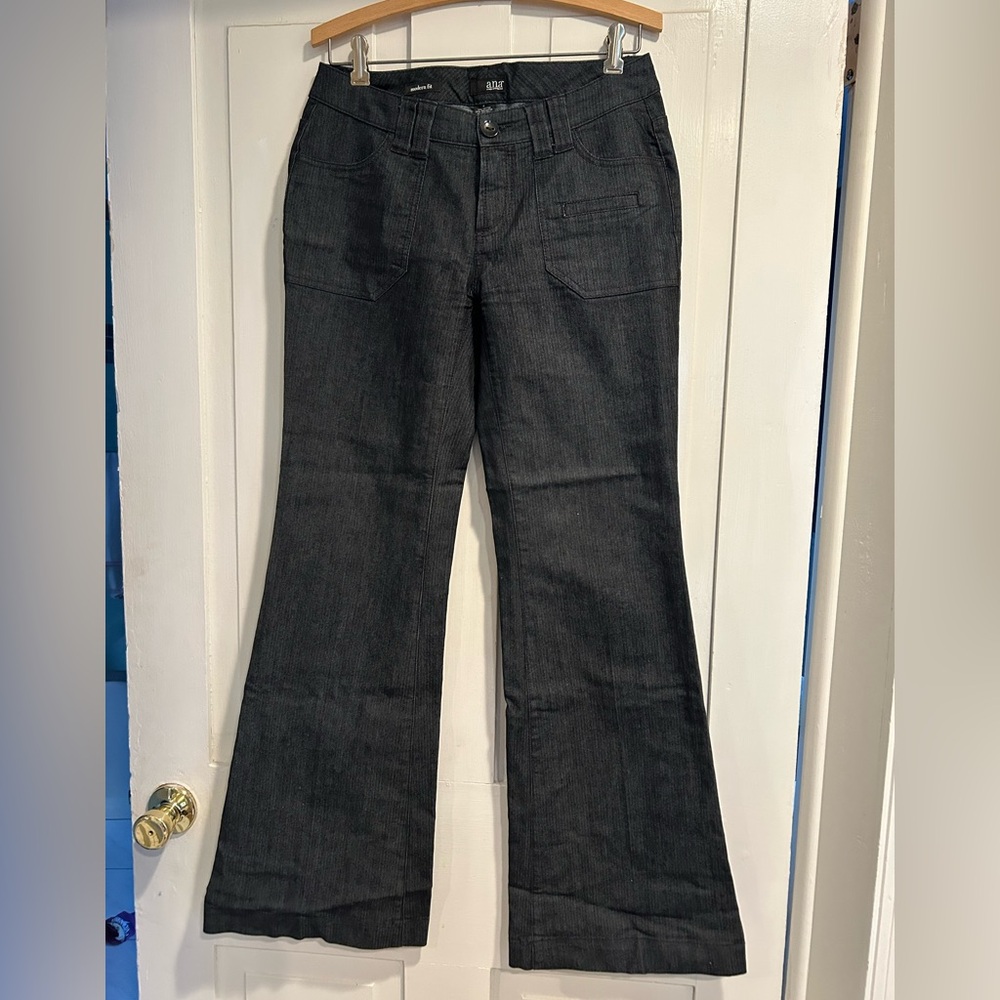 a.n.a. A New Approach Modern Fit denim dress pants